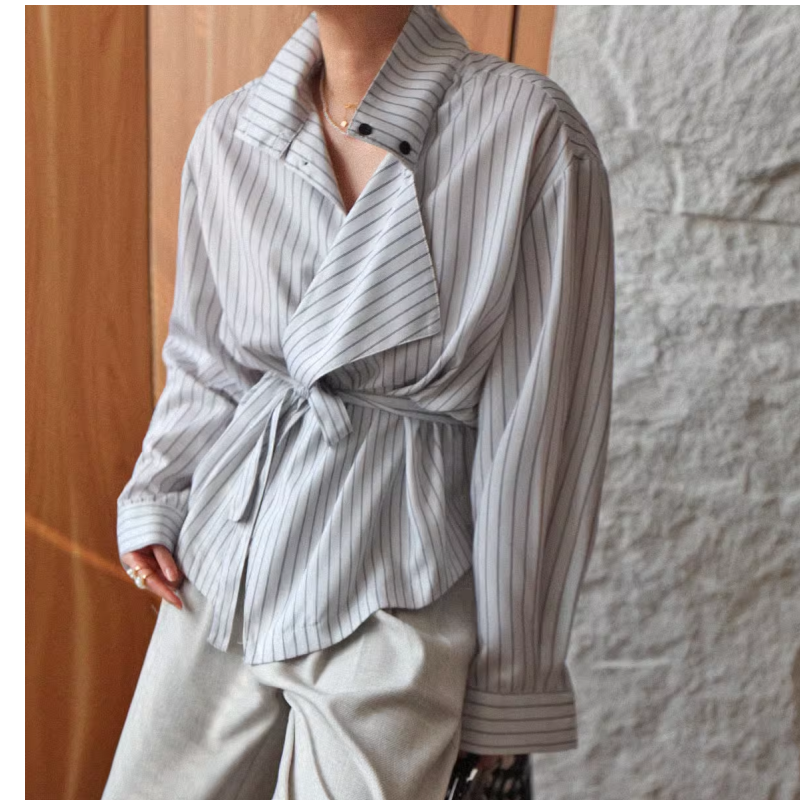 JURVI Striped Long Sleeves Shirt