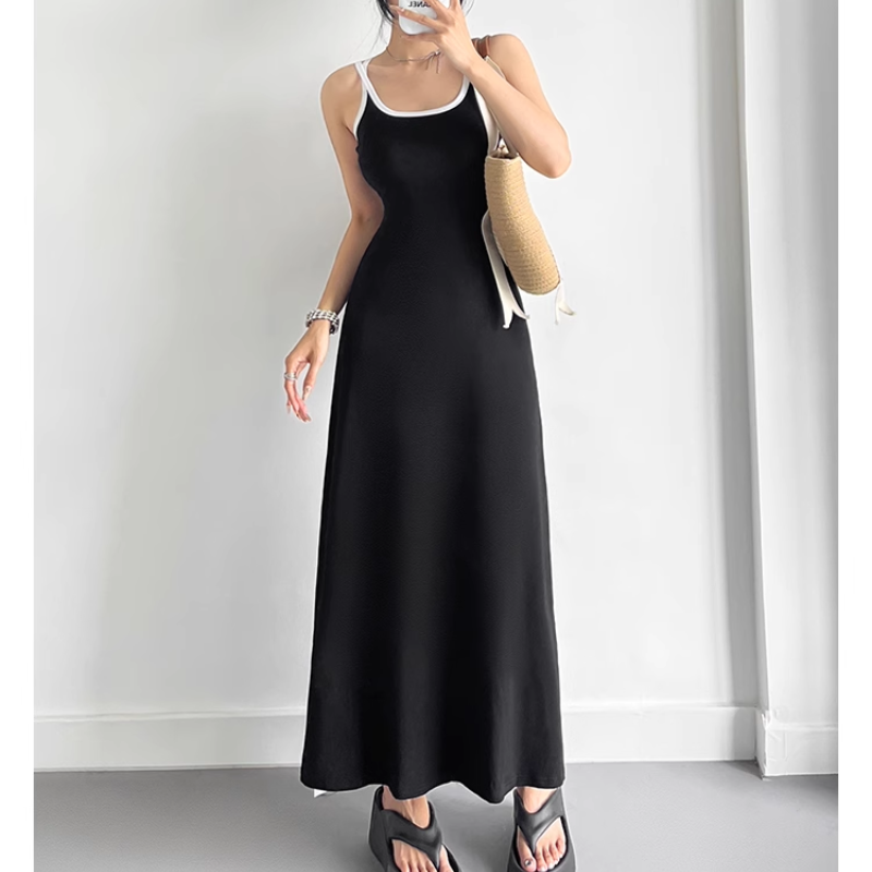 KAISE Bi-Color Maxi Dress