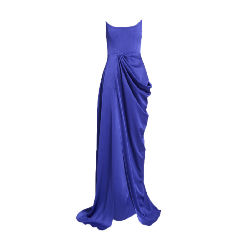 KASOY Slip Maxi Evening Dress Gown