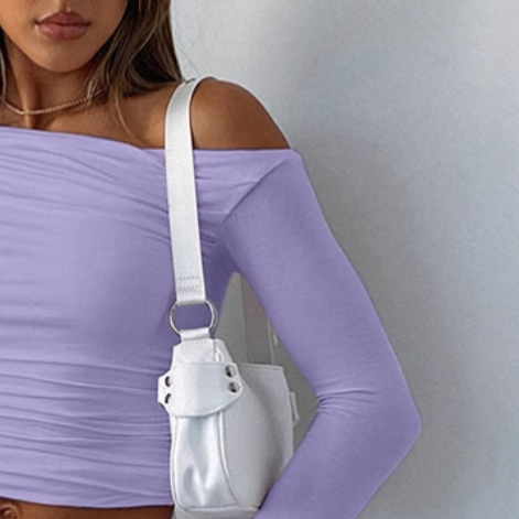 KATMU Off-Shoulder Cropped Top