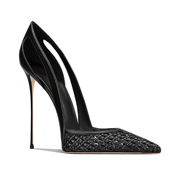 KAVCO Braided High Heel Pumps - 10cm