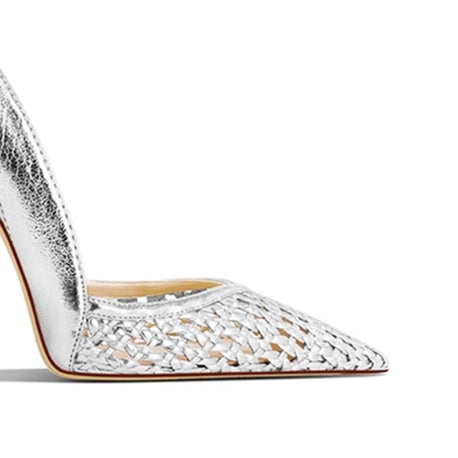 KAVCO Braided Mid Heel Pumps - 6cm