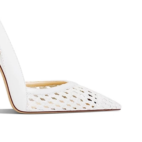 KAVCO Braided Mid Heel Pumps - 8cm