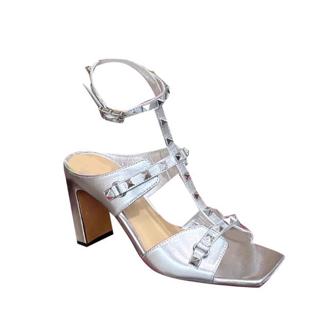 KAVYN Studded High Heel Sandals