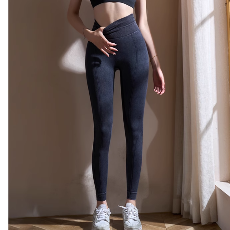 KAYTE Yoga Pilates Dri-Fit Fitted Stretch Leggings