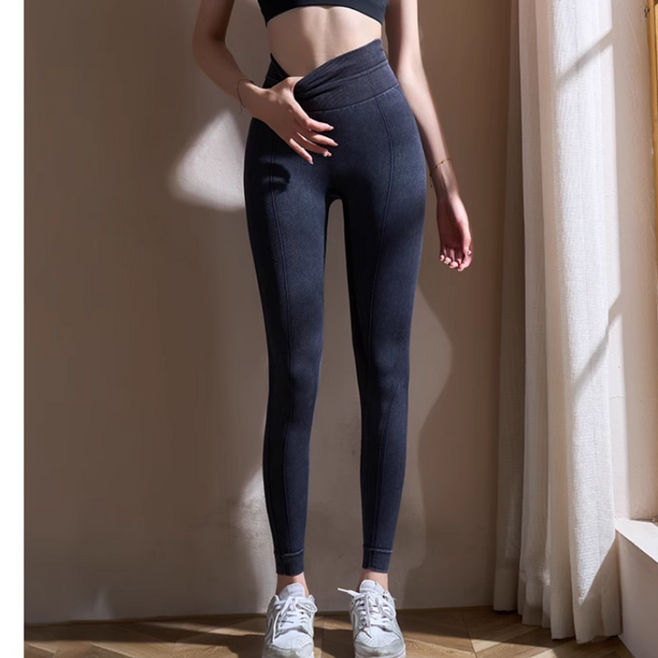 KAYTE Yoga Pilates Dri-Fit Fitted Stretch Leggings
