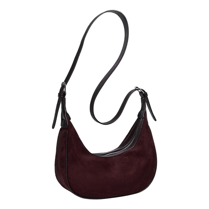 KEAUN Suede Cross Body Bag