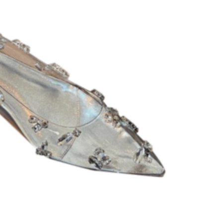 KECIU Diamante PVC Flats