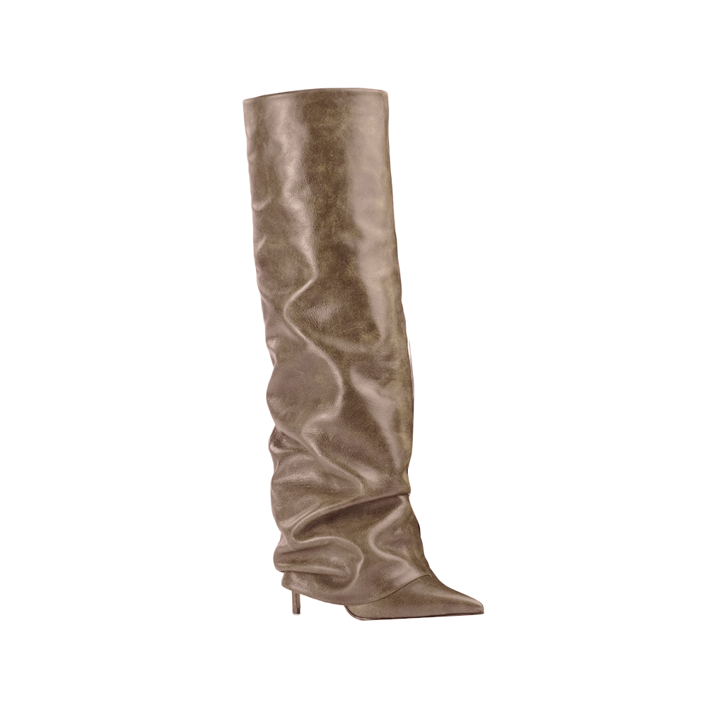 KENAV Stiletto Heel Knee High Boots