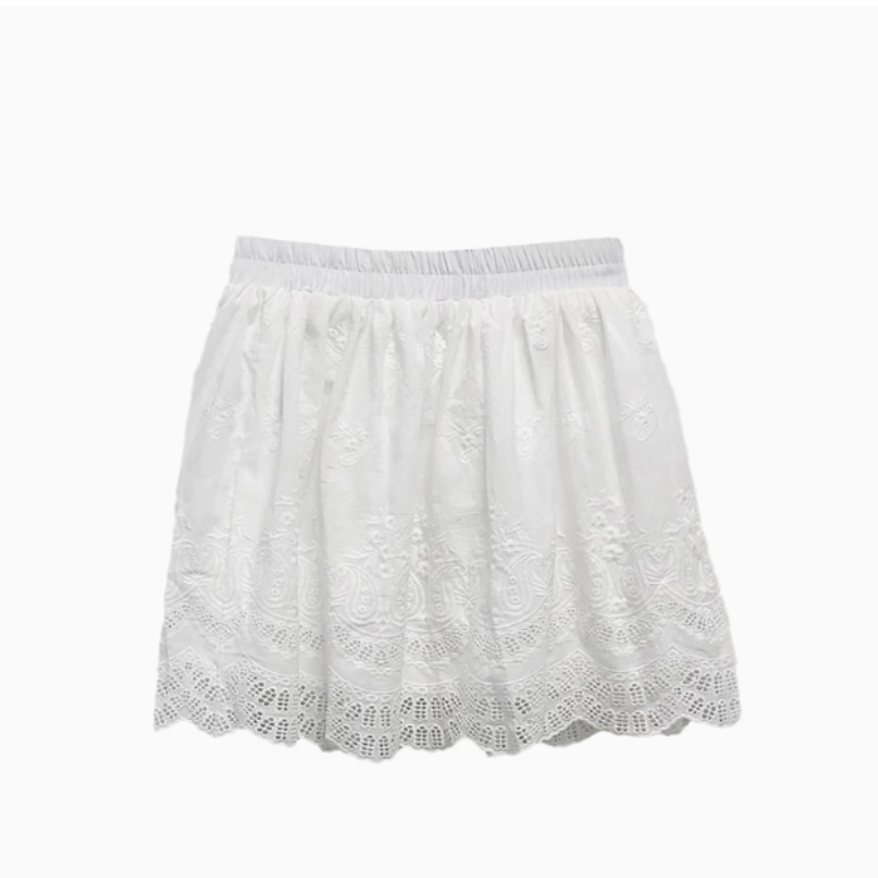 KERVI Lace Mini Skirt