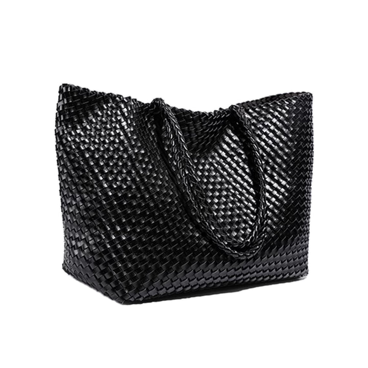 LETVC Braided Oversized Tote Bag