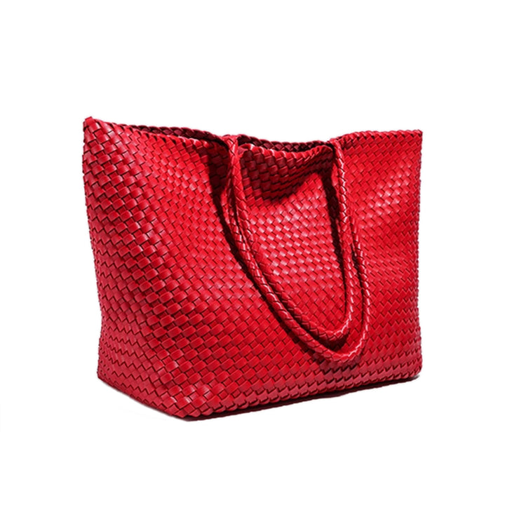 LETVC Braided Oversized Tote Bag