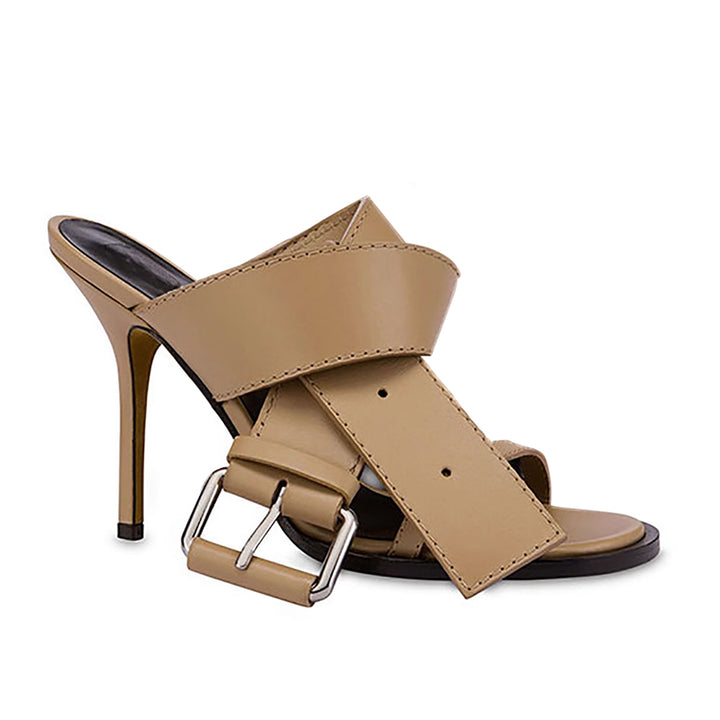KEVSI Buckled Mules Sandals