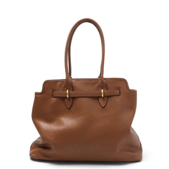 KOVLE Leather Oversized Tote Bag