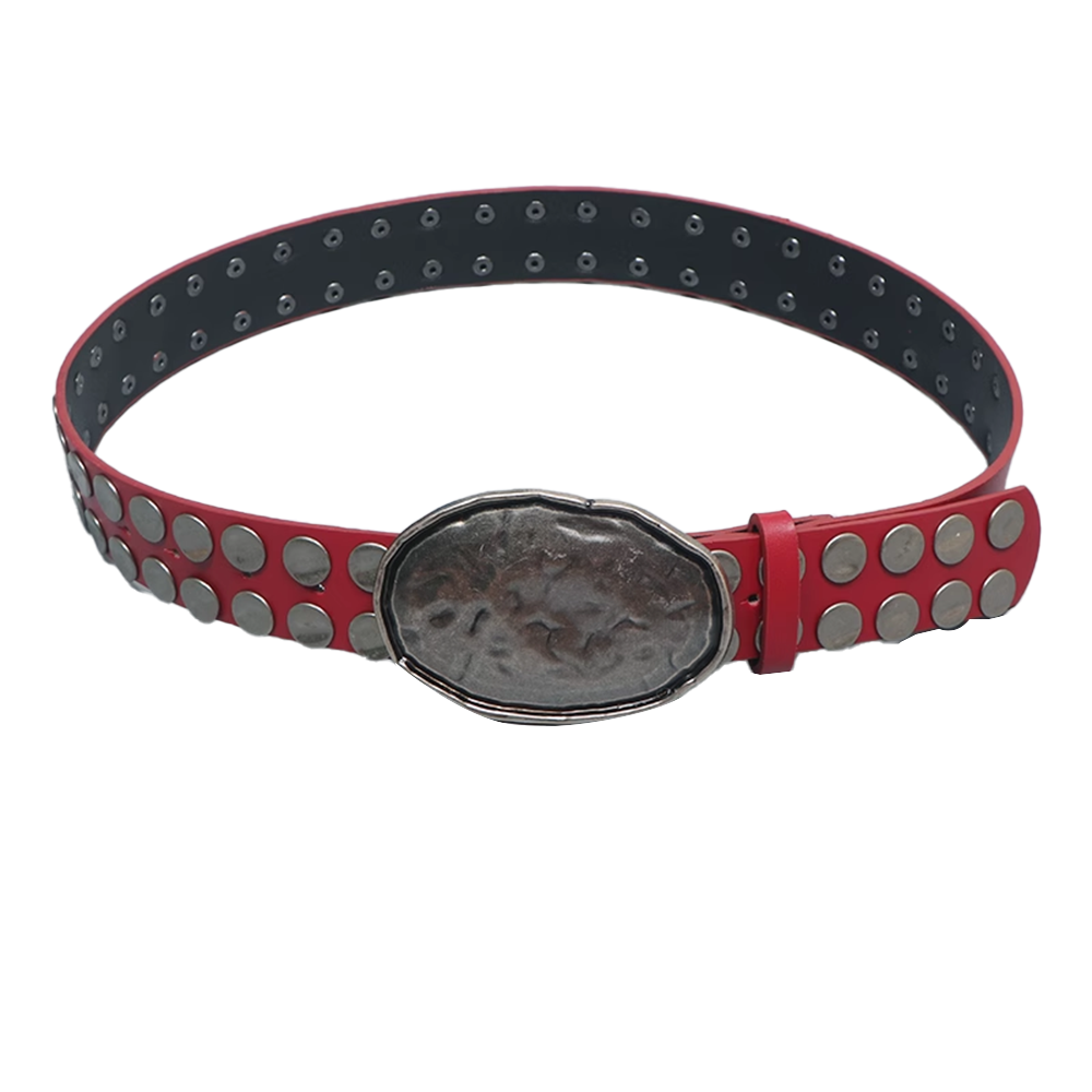 KUERO Studded Girdle Belt