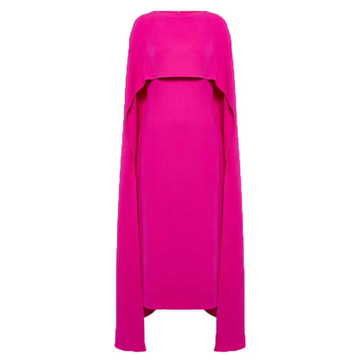 KUREV Cape Evening Dress Gown