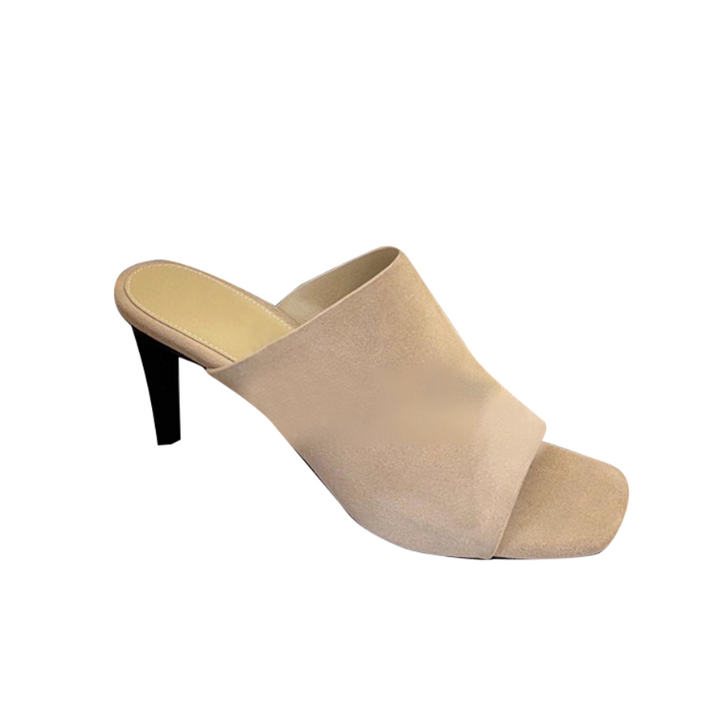 KURRA Suede Mules Sandals