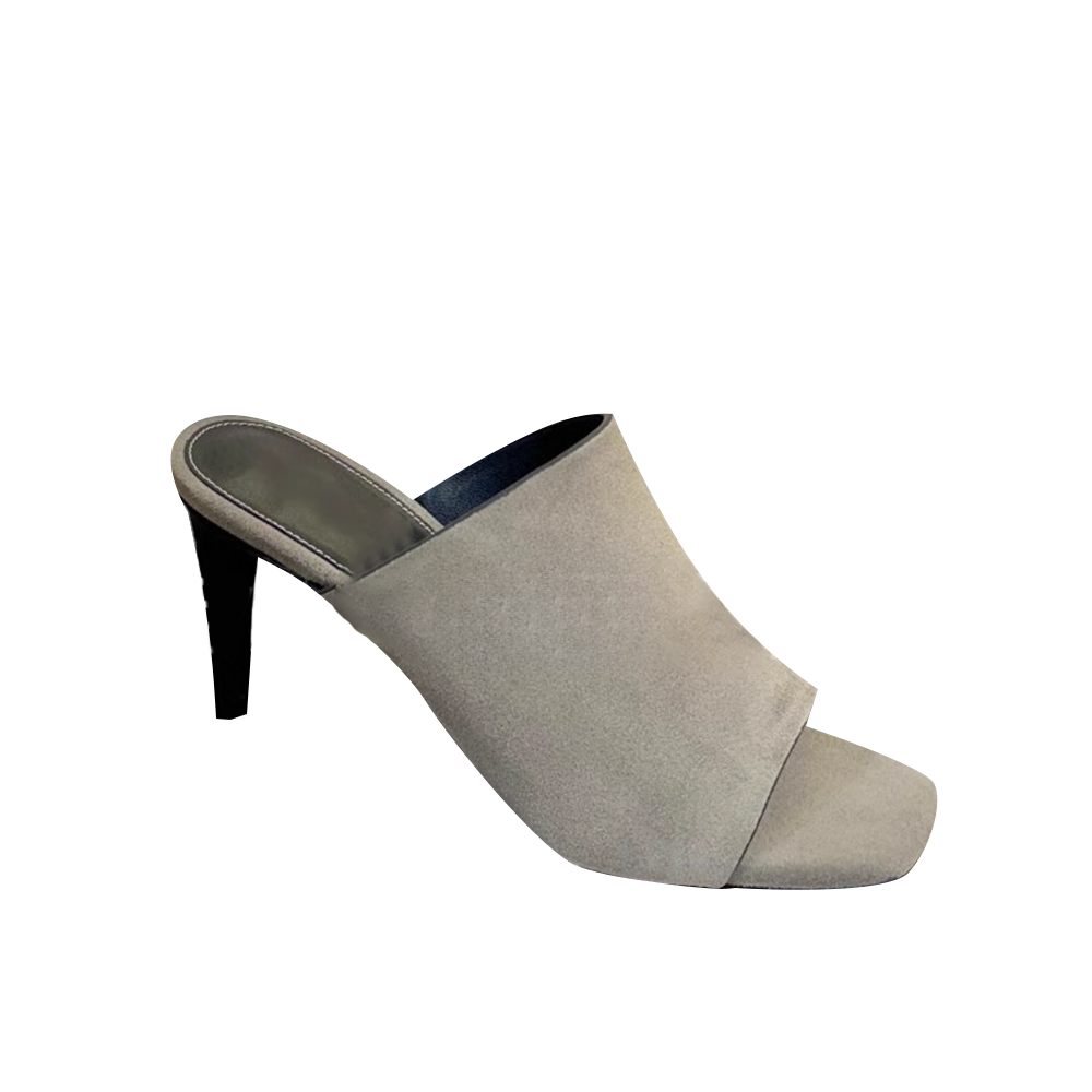 KURRA Suede Mules Sandals