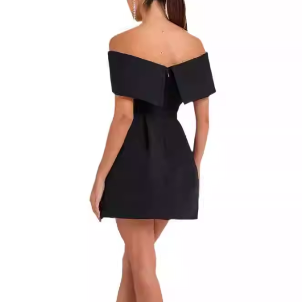 LACIV Off-Shoulder Mini Dress