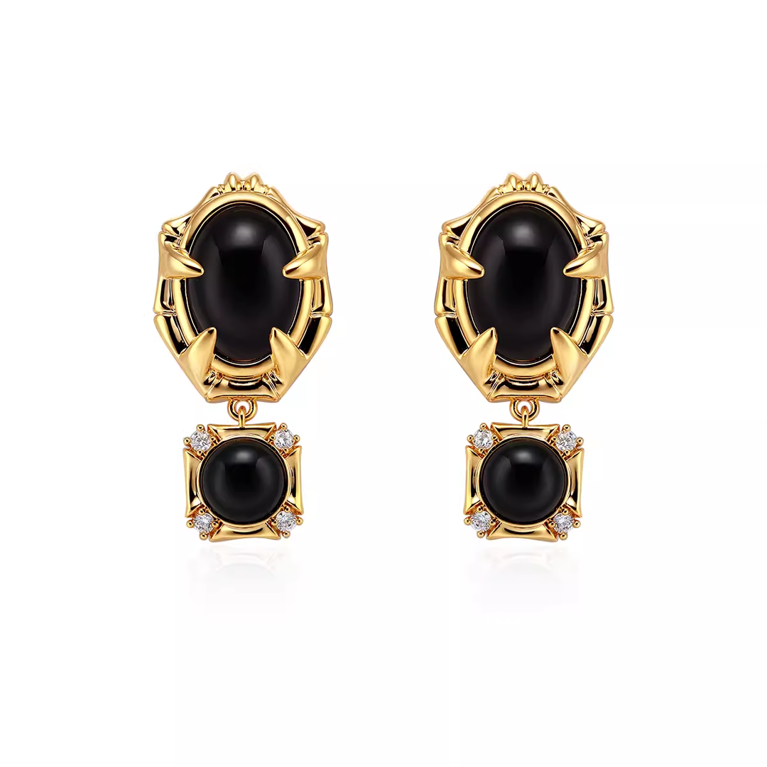 LAKRC Gem Earrings - Pair