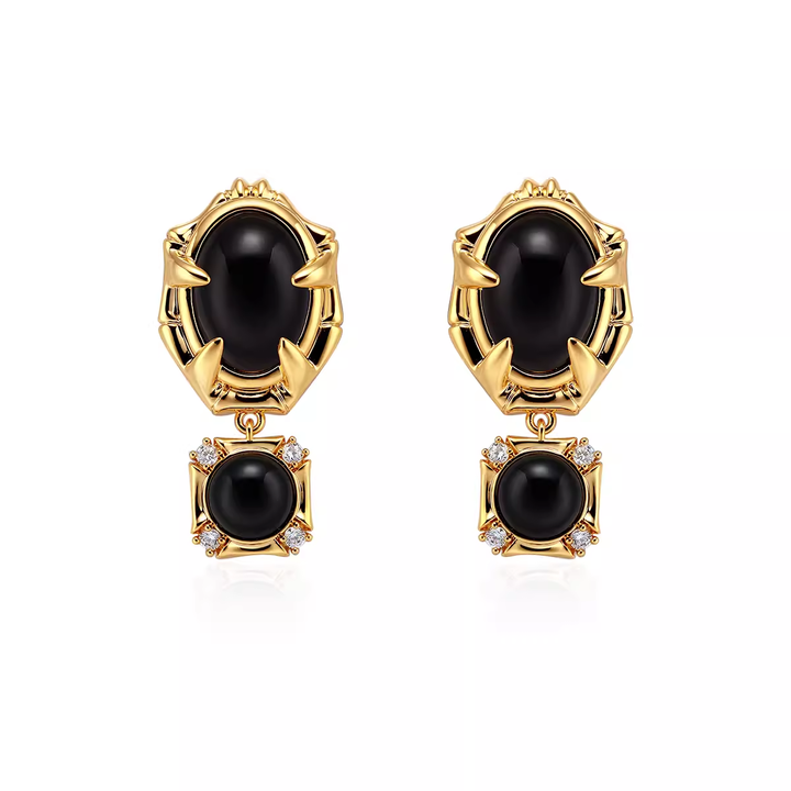 LAKRC Gem Earrings - Pair