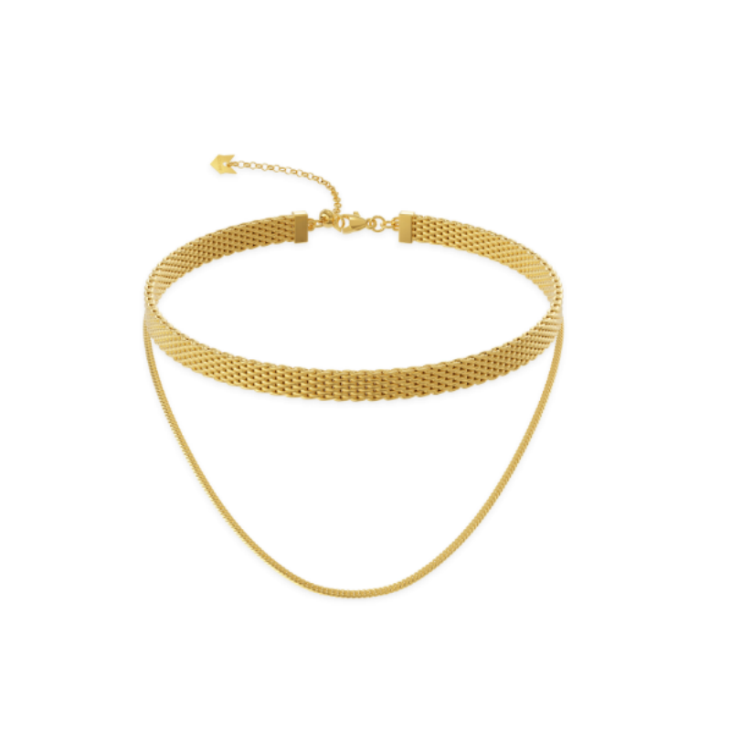 LECVA Double Layers Necklace
