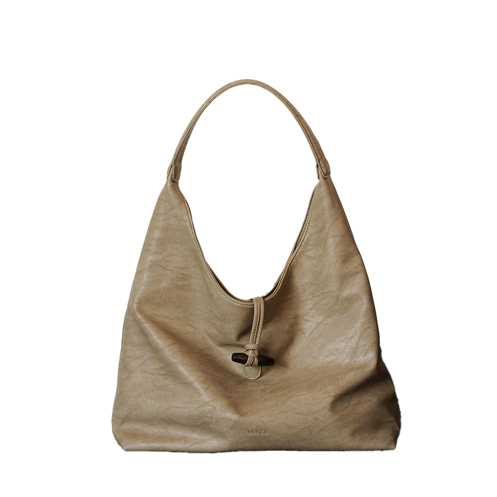 LEKAI Leather Oversized Tote Bag