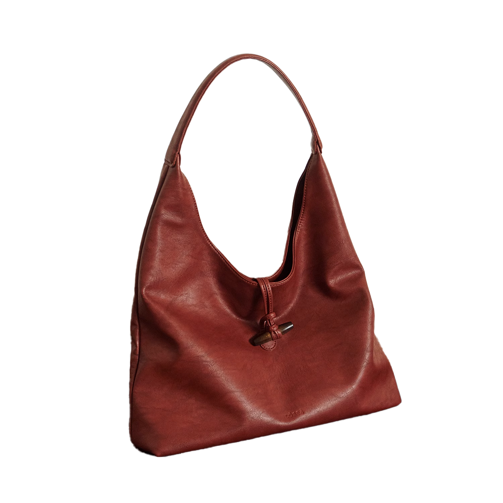 LEKAI Leather Oversized Tote Bag