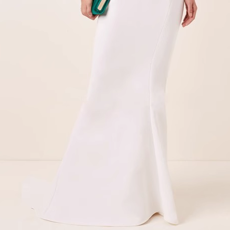 LUEVA One-Shoulder Maxi Evening Dress Gown