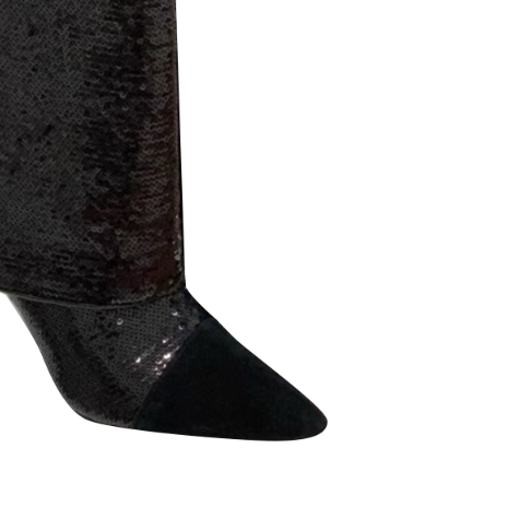 LUJEA Sequinned Knee High Boots