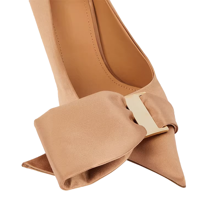 LUTIA Bow High Heel Pumps