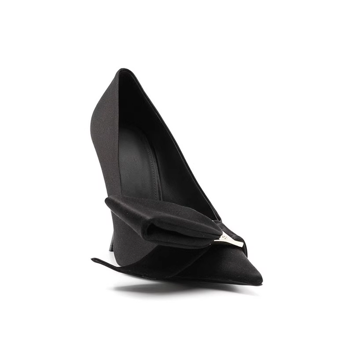 JECOI Bow High Heel Pumps