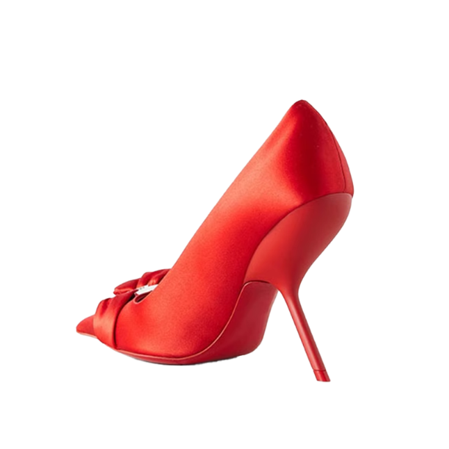 JECOI Bow High Heel Pumps