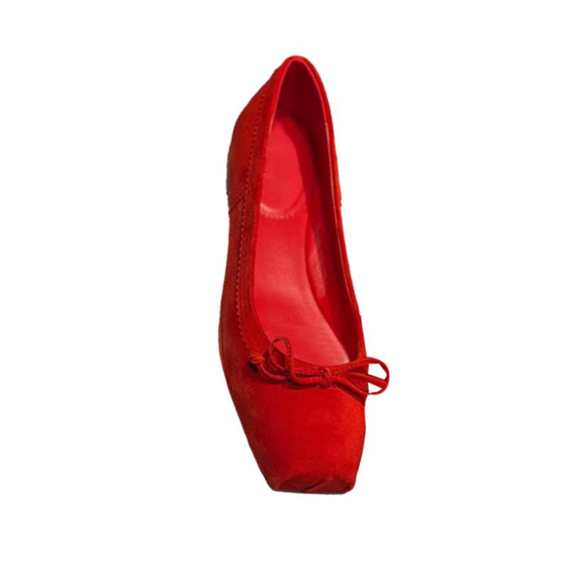 LVOCI Bow Ballet Shoes