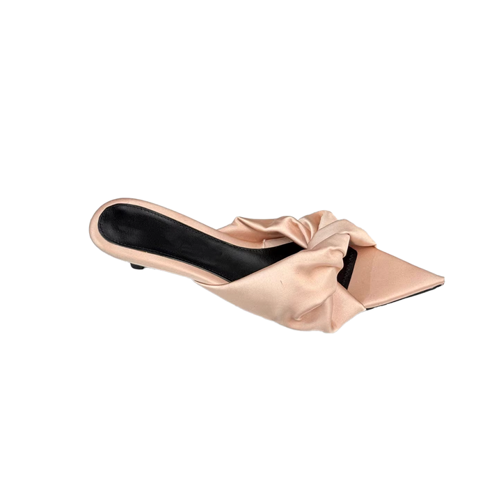 MACTI Kitten Heel Mules Sandals
