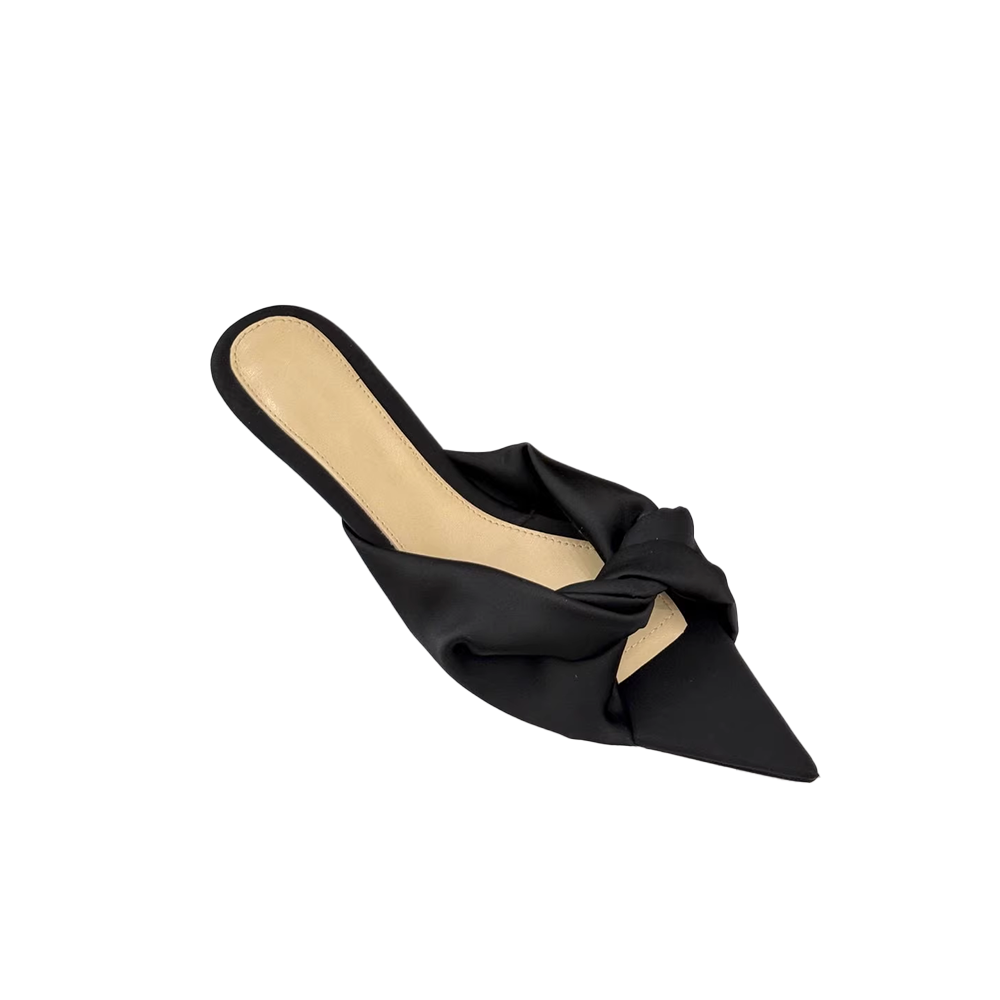 MACTI Kitten Heel Mules Sandals