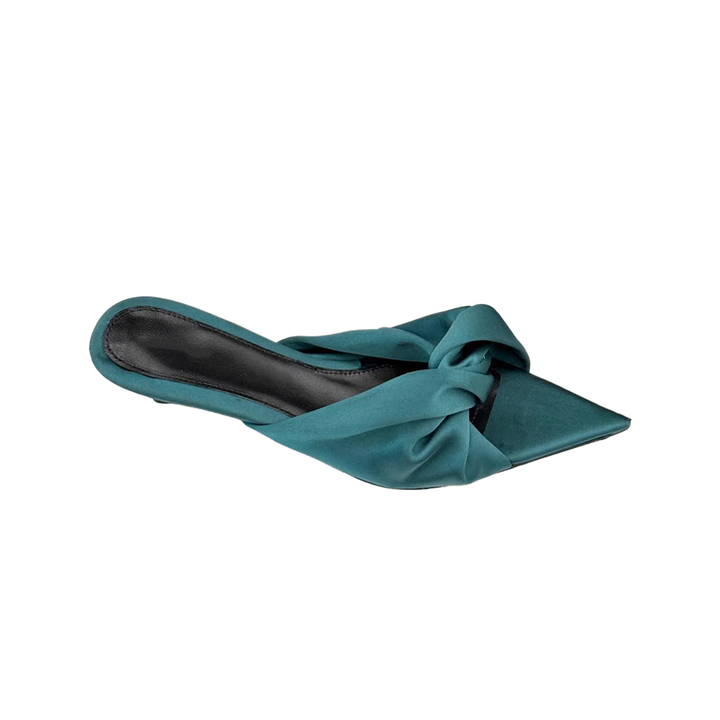 MACTI Kitten Heel Mules Sandals
