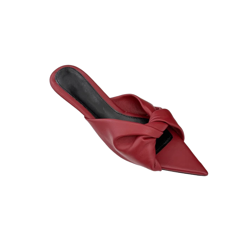 MACTI Kitten Heel Mules Sandals