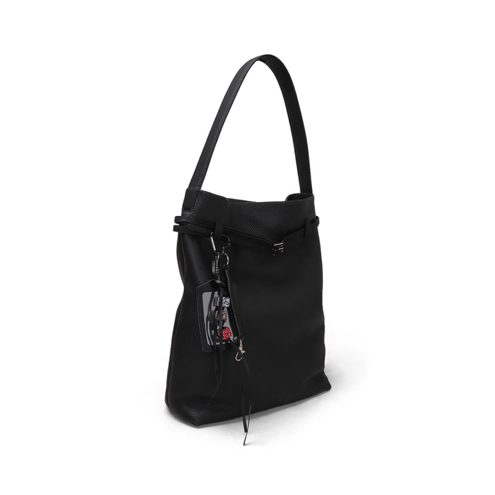 MAICU Leather Bucket Bag