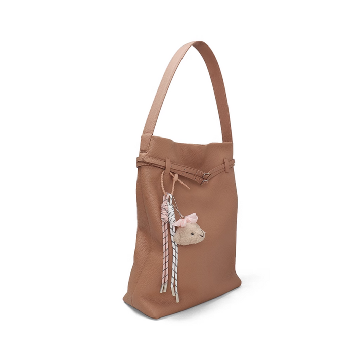 MAICU Leather Bucket Bag