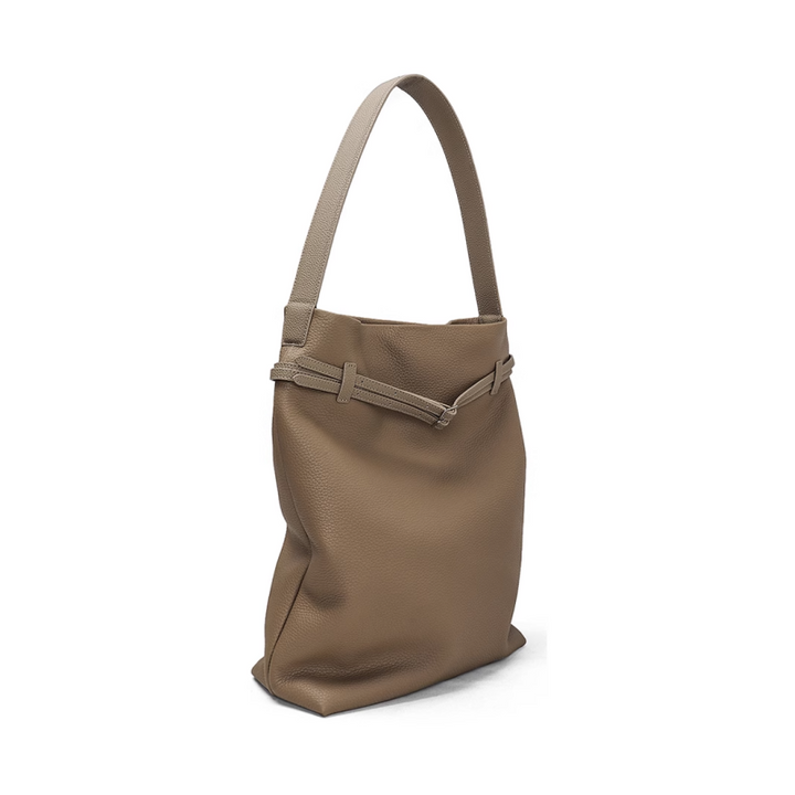 MAICU Leather Bucket Bag