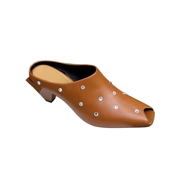 NADVO Diamante Mules Sandals