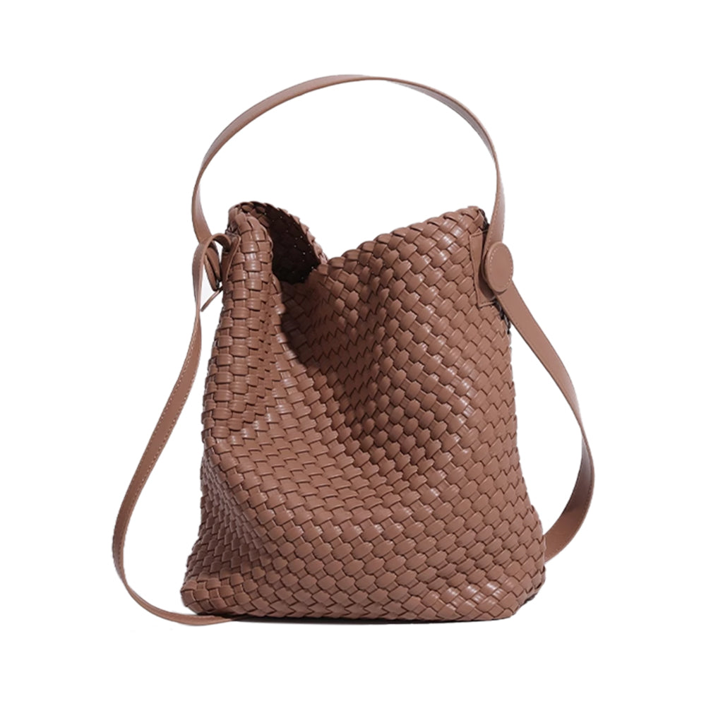 NALYE Braided Bucket Bag