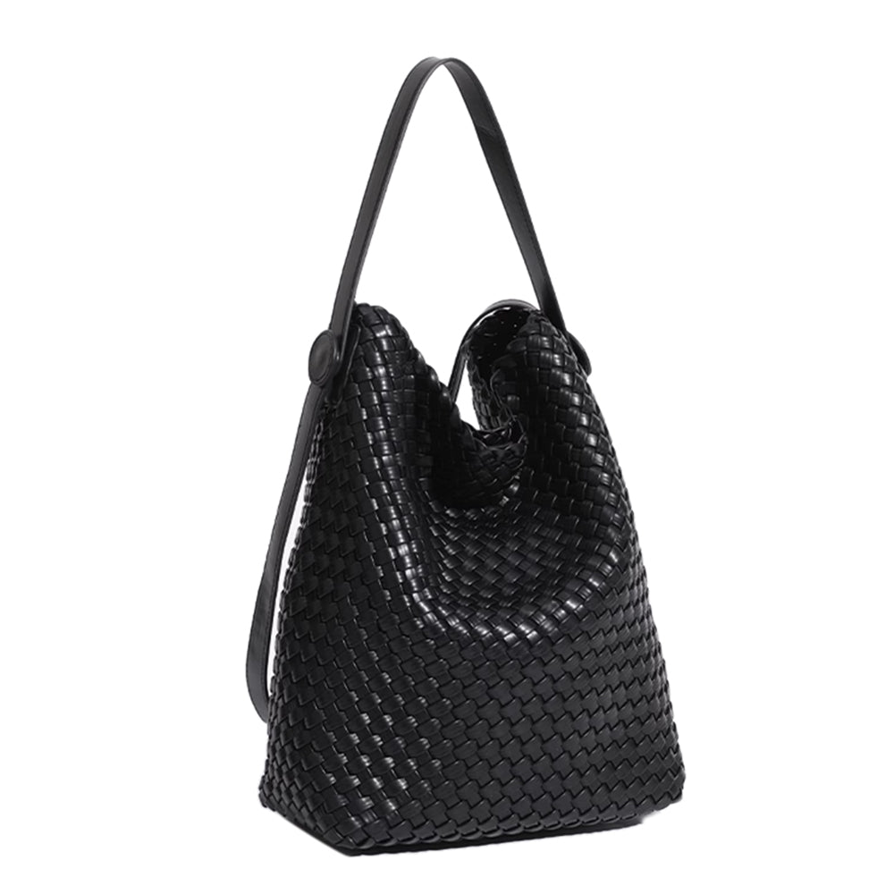 NALYE Braided Bucket Bag