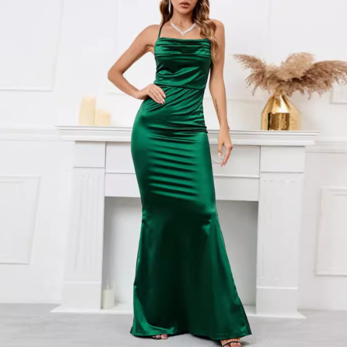 NASVA Cami Maxi Evening Dress Gown