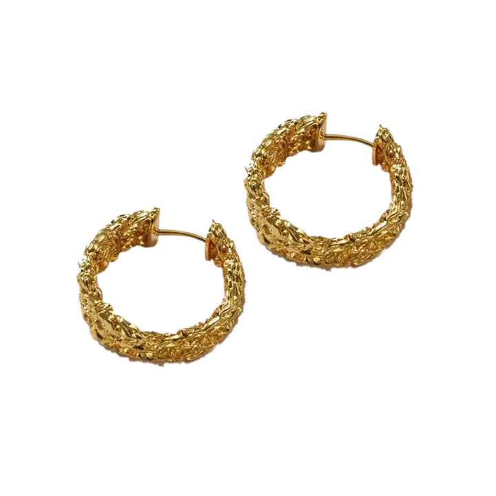 NASVE Basic Ring Earrings - Pair
