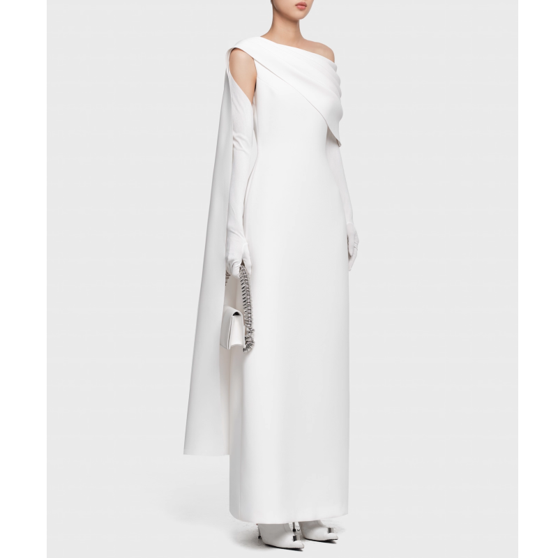 NAVCT Off-Shoulder Evening Dress Gown
