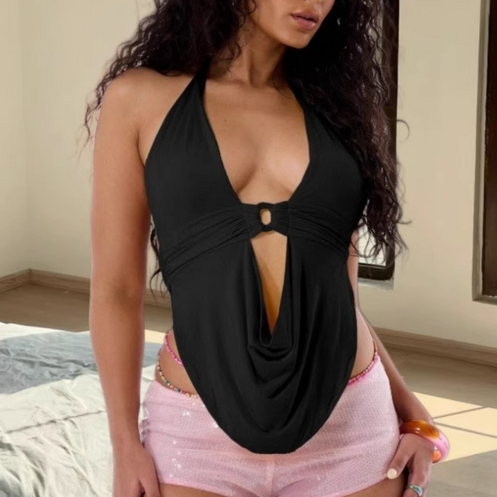 NAVTE Cut Out Tank Top