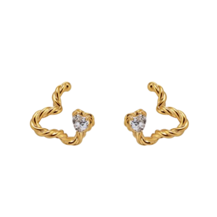 NAYJE Diamante Earrings - Pair