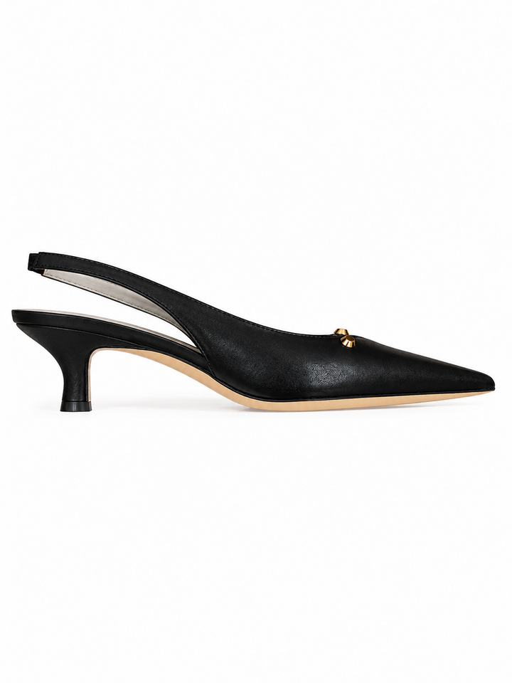 NECVO DIAMANTE MID HEEL SANDALS